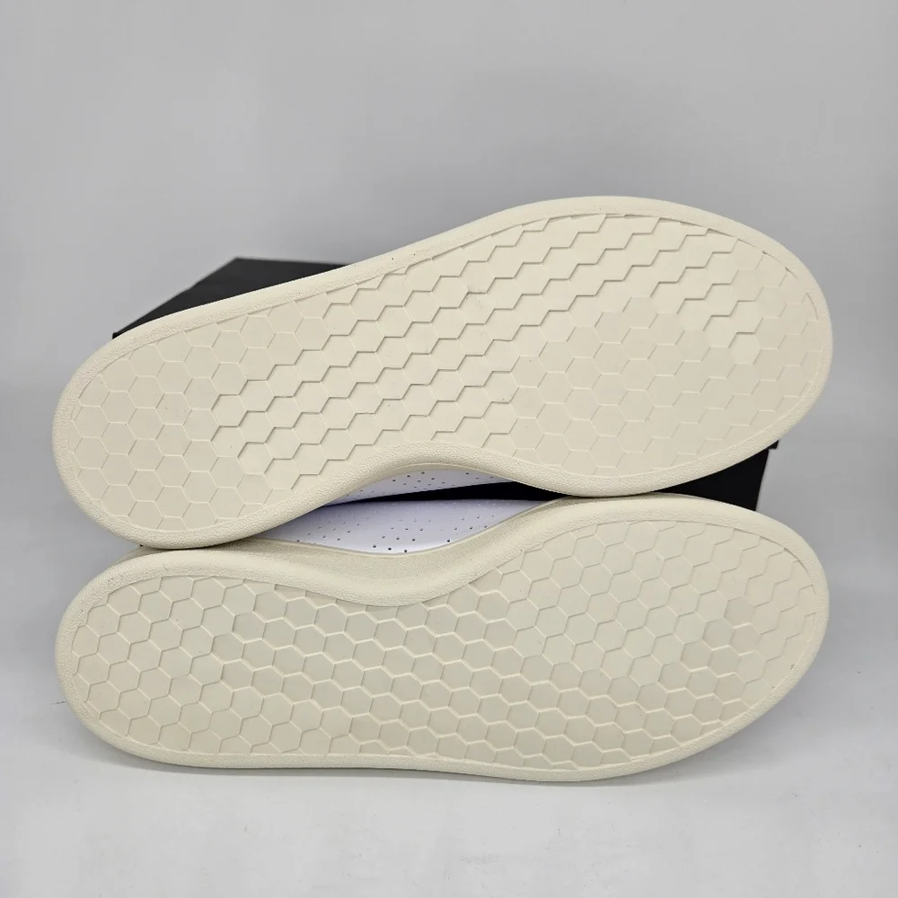 New adidas Advantage Cloud White White Tint Women's Tennis Shoes Size 6 - Picture 7 of 8